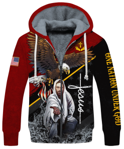 GOD HLT-1903-G-01 Premium Heavy Fleece Zip Hoodie GOD HLT-1903-G-01 Premium Heavy Fleece Zip Hoodie