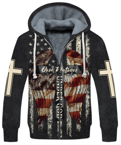 GOD HLT-0804-G-01 Premium Heavy Fleece Zip Hoodie GOD HLT-0804-G-01 Premium Heavy Fleece Zip Hoodie