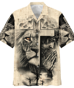 GOD NV-GOD-06 Premium Hawaiian Shirt GOD NV-GOD-06 Premium Hawaiian Shirt