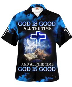 GOD NV-G-98 Premium Hawaiian Shirt GOD NV-G-98 Premium Hawaiian Shirt