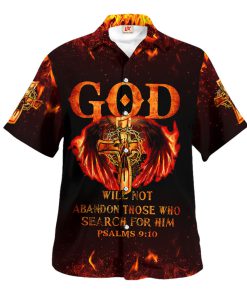 GOD NV-G-99 Premium Hawaiian Shirt GOD NV-G-99 Premium Hawaiian Shirt