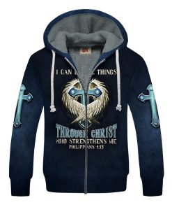 GOD NV-G-100 Premium Heavy Fleece Zip Hoodie GOD NV-G-100 Premium Heavy Fleece Zip Hoodie