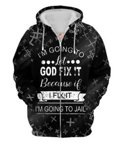 Premium Microfleece Zipper Hoodie – Christian Faith Apparel | GOD NVG106