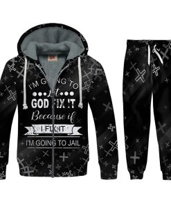 GOD NVG106 Premium Heavy Fleece Zip Hoodie