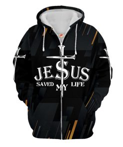 Premium Microfleece Zipper Hoodie – Christian Faith Apparel | GOD NVG109