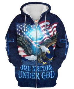 Premium Microfleece Zipper Hoodie – Christian Faith Apparel | GOD HBL-G-16