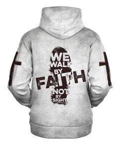 Premium Microfleece Zipper Hoodie – Christian Faith Apparel | GOD NVG112