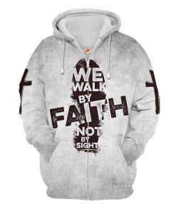 Premium Microfleece Zipper Hoodie – Christian Faith Apparel | GOD NVG112