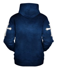 Premium Microfleece Zipper Hoodie – Christian Faith Apparel | GOD NVG115