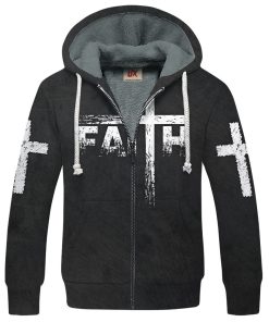 GOD HBLG25 Premium Heavy Fleece Zip Hoodie GOD HBLG25 Premium Heavy Fleece Zip Hoodie