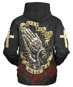 Premium Microfleece Zipper Hoodie – Christian Faith Apparel | GOD HBLG24