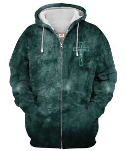 Premium Microfleece Zipper Hoodie – Christian Faith Apparel | GOD HBLG28