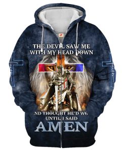 Premium Microfleece Zipper Hoodie – Christian Faith Apparel | GOD HBLG27