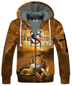 GOD LTG03 Premium Heavy Fleece Zip Hoodie GOD LTG03 Premium Heavy Fleece Zip Hoodie