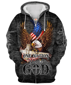 Premium Microfleece Zipper Hoodie – Christian Faith Apparel | GOD LTG04 Premium Microfleece Zipper Hoodie – Christian Faith Apparel | GOD LTG04