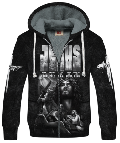 GOD LTG05 Premium Heavy Fleece Zip Hoodie GOD LTG05 Premium Heavy Fleece Zip Hoodie