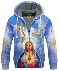 GOD MTG02 Premium Heavy Fleece Zip Hoodie GOD MTG02 Premium Heavy Fleece Zip Hoodie