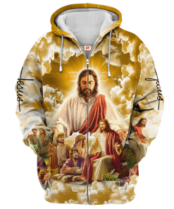 Premium Microfleece Zipper Hoodie – Christian Faith Apparel | GOD VTGO101