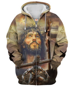 Premium Microfleece Zipper Hoodie – Christian Faith Apparel | GOD VTGO103 Premium Microfleece Zipper Hoodie – Christian Faith Apparel | GOD VTGO103