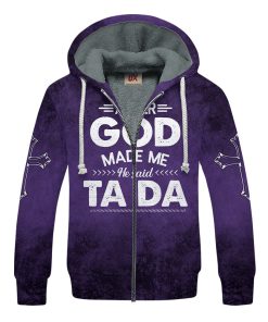 GOD NVGO03 Premium Heavy Fleece Zip Hoodie GOD NVGO03 Premium Heavy Fleece Zip Hoodie