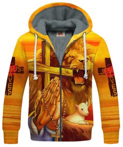 GOD HBLGO34 Premium Heavy Fleece Zip Hoodie GOD HBLGO34 Premium Heavy Fleece Zip Hoodie