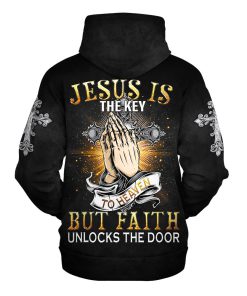 Premium Microfleece Zipper Hoodie – Christian Faith Apparel | GOD NVGO09