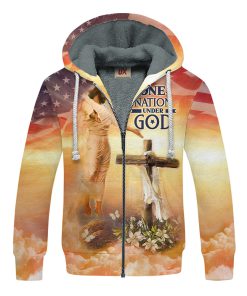 GOD NVGO12 Premium Heavy Fleece Zip Hoodie GOD NVGO12 Premium Heavy Fleece Zip Hoodie