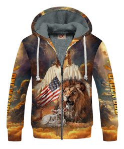 GOD NVGO15 Premium Heavy Fleece Zip Hoodie GOD NVGO15 Premium Heavy Fleece Zip Hoodie