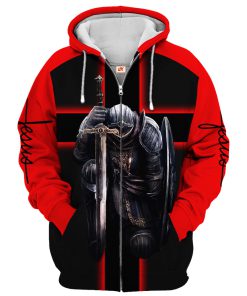 Premium Microfleece Zipper Hoodie – Christian Faith Apparel | GOD HBLGO38