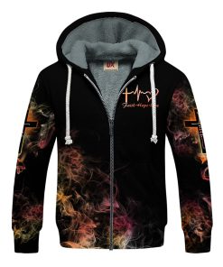 GOD NVGO18 Premium Heavy Fleece Zip Hoodie GOD NVGO18 Premium Heavy Fleece Zip Hoodie