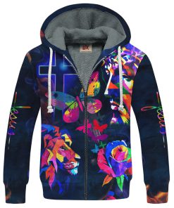 GOD TQTGO115 Premium Heavy Fleece Zip Hoodie GOD TQTGO115 Premium Heavy Fleece Zip Hoodie