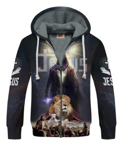 GOD NVGO26 Premium Heavy Fleece Zip Hoodie GOD NVGO26 Premium Heavy Fleece Zip Hoodie