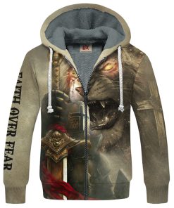 GOD HBLGO49 Premium Heavy Fleece Zip Hoodie GOD HBLGO49 Premium Heavy Fleece Zip Hoodie