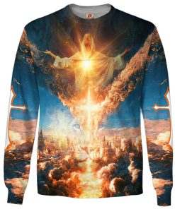GOD TQTGO128 Premium Microfleece Sweatshirt GOD TQTGO128 Premium Microfleece Sweatshirt