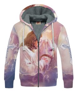 GOD NVGO34 Premium Heavy Fleece Zip Hoodie GOD NVGO34 Premium Heavy Fleece Zip Hoodie