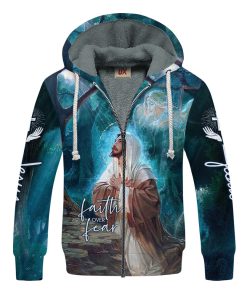 GOD NVGO37 Premium Heavy Fleece Zip Hoodie GOD NVGO37 Premium Heavy Fleece Zip Hoodie