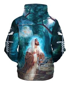 Christian Premium Microfleece Hoodie | Faith-Inspired Apparel NVGO37