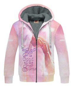 GOD NVGO39 Premium Heavy Fleece Zip Hoodie GOD NVGO39 Premium Heavy Fleece Zip Hoodie