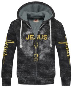 GOD HBLTGO3 Premium Heavy Fleece Zip Hoodie GOD HBLTGO3 Premium Heavy Fleece Zip Hoodie
