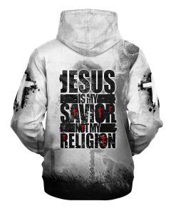 Christian Premium Microfleece Hoodie | Faith-Inspired Apparel NVGO43