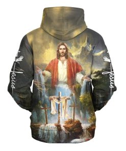 Christian Premium Microfleece Hoodie | Faith-Inspired Apparel NVGO44