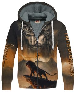 GOD HBLTGO6 Premium Heavy Fleece Zip Hoodie GOD HBLTGO6 Premium Heavy Fleece Zip Hoodie