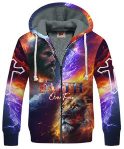 GOD TQTGO147 Premium Heavy Fleece Zip Hoodie GOD TQTGO147 Premium Heavy Fleece Zip Hoodie