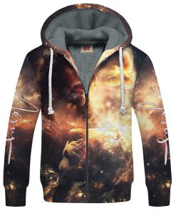 GOD TQTGO149 Premium Heavy Fleece Zip Hoodie GOD TQTGO149 Premium Heavy Fleece Zip Hoodie