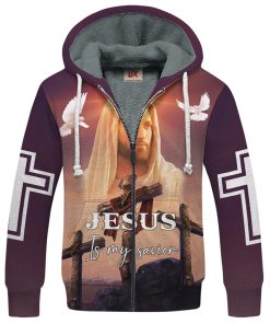 GOD TQTGO153 Premium Heavy Fleece Zip Hoodie GOD TQTGO153 Premium Heavy Fleece Zip Hoodie