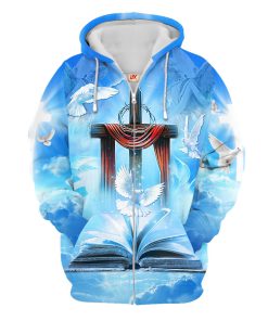 Premium Microfleece Zipper Hoodie – Christian Faith Apparel | GOD NVGO71 Premium Microfleece Zipper Hoodie – Christian Faith Apparel | GOD NVGO71