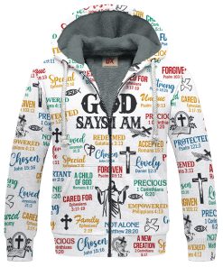 GOD HBLTGO24 Premium Heavy Fleece Zip Hoodie GOD HBLTGO24 Premium Heavy Fleece Zip Hoodie