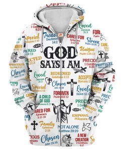 Premium Microfleece Zipper Hoodie – Christian Faith Apparel | GOD HBLTGO24 Premium Microfleece Zipper Hoodie – Christian Faith Apparel | GOD HBLTGO24