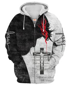 Premium Microfleece Zipper Hoodie – Christian Faith Apparel | GOD HBLTGO23