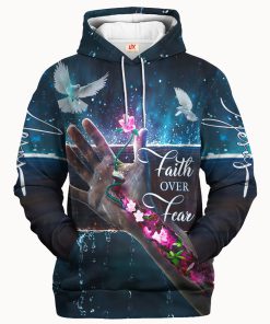 Christian Premium Microfleece Hoodie | Faith-Inspired Apparel TQTGO176